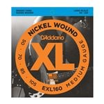 D'Addario EXL160 XL Nickel Wound Electric Bass Guitar Strings 50-105